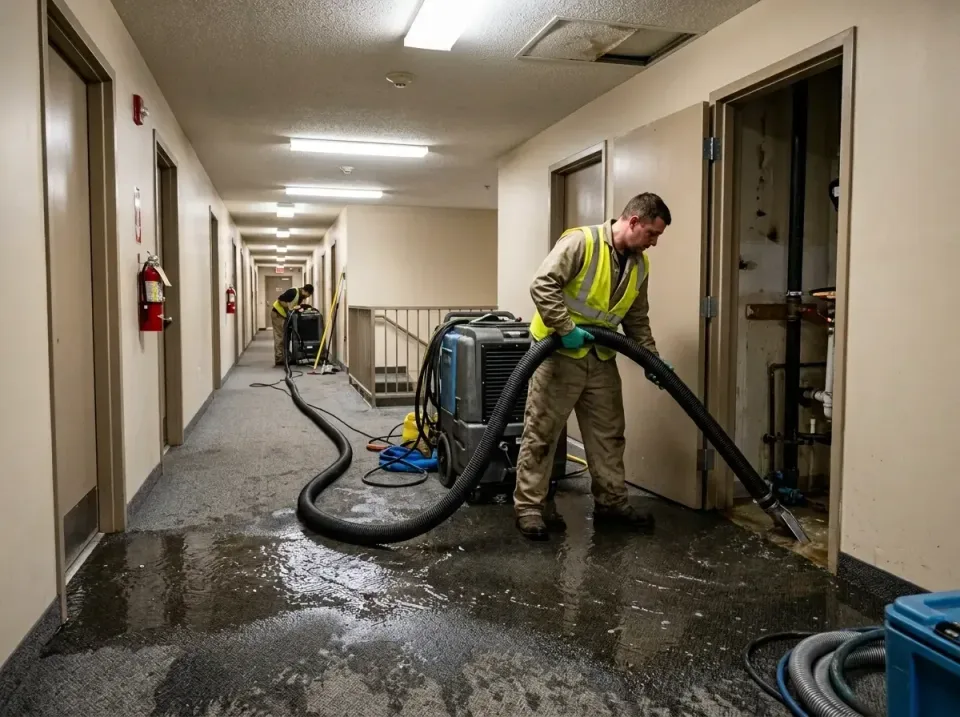 multi-unit-apartment-hallway-f-005 — frequently asked questions, Emergency Burst Pipe Water Extraction & Removal in Dansvill…